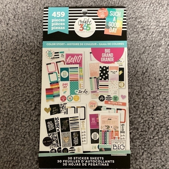 Happy planner color story sticker book - Picture 1 of 3